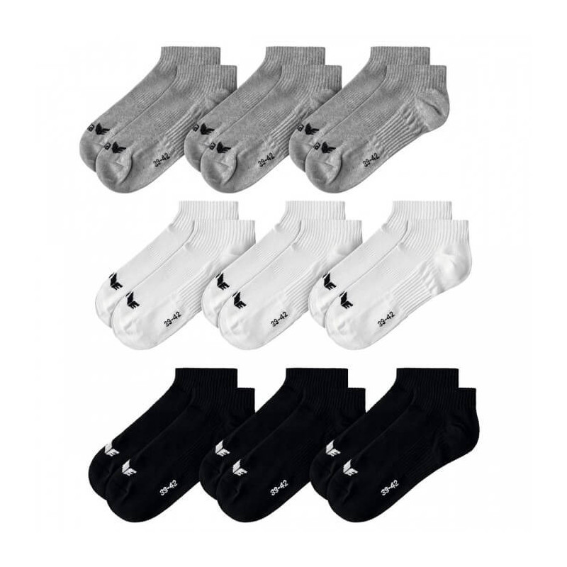 Chaussettes courtes (lot de 3) | Unisexe | Erima